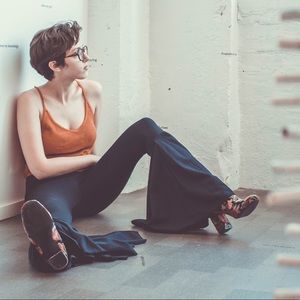 Mia Rosebud Embroidered Block Heels